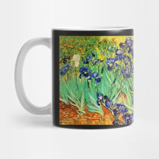 Vincent Van Gogh Purple Irises at St. Remy Mug